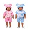18 Inch Doll Clothes American Girls Pajamas Set Dolls Accessories One Set of Two Styles