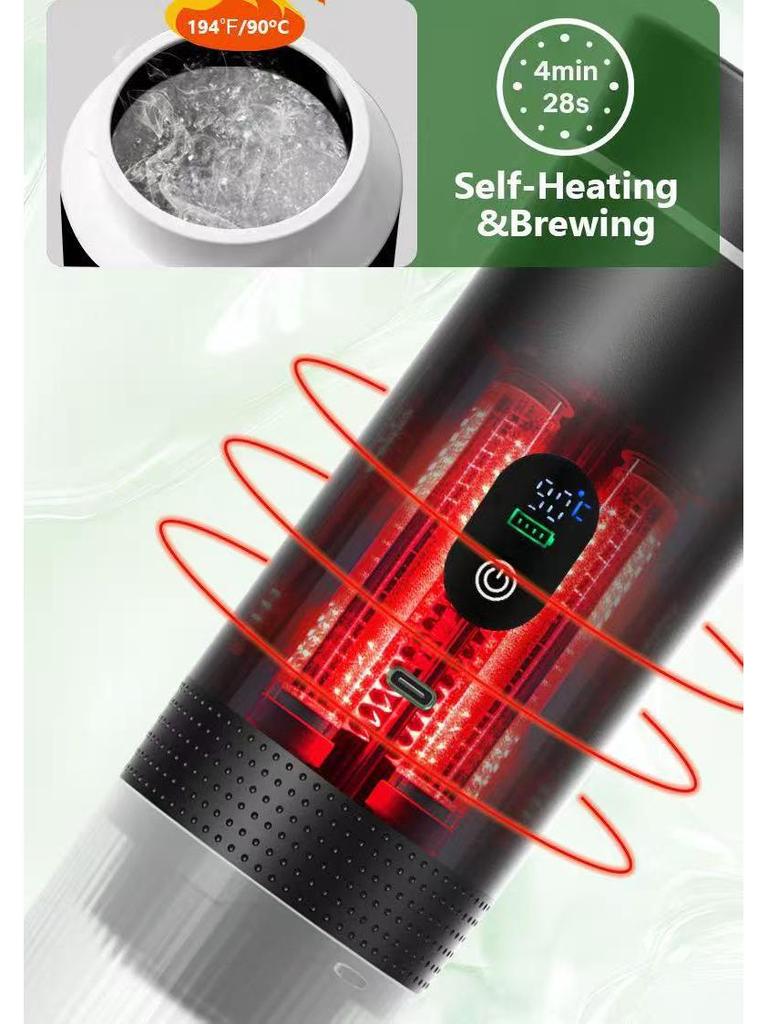 Upgraded Portable Capsule Espresso Machine - Small, Electric, Black