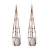 Macrame Plant Hanger Boho Hanging Planter Holder Cotton Rope Flower Pot Hanger for Home Patio Garden Decor