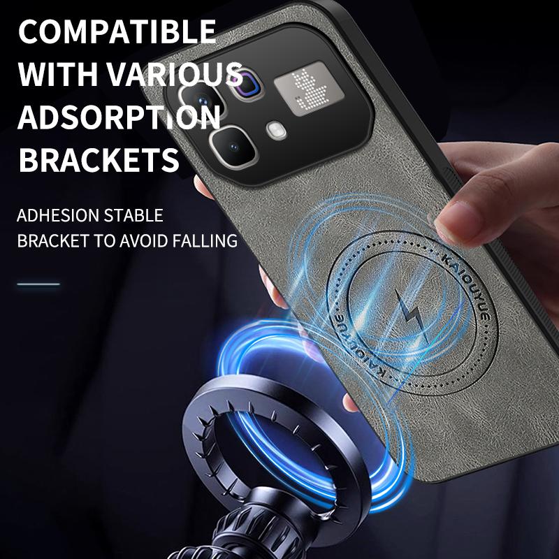 For Infinix Note 60 Pro G Case for Sheep Skin Magnetic Matte Cover for Infinix Note60 Anti-drop Bumper Shell