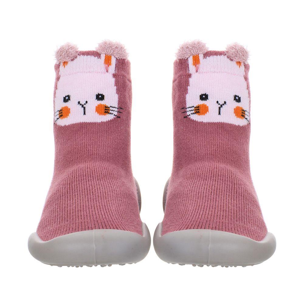 Bed Sock Cute Cartoons Plush Baby Toddler Socks Coral Fleece Sock Anti-slip Slippers Floor Sox