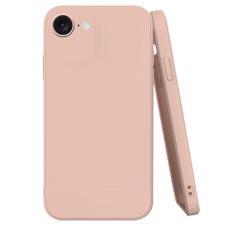 Для iPhone 16e Чехол Накладка iPhone 16e Capas Жидкий Силикон Ударопрочный Бампер для Телефона ТПУ Мягкий Чехол Для Apple iPhone 16e Fundas