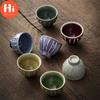Привет японская керамика с ледяной глазурью, чайная чашка, чайный сервиз, офисная чашка для воды, красочная керамическая чашка для чая, посуда для напитков