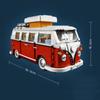 PCS Technical T1 Camper Van Bus Car Model Building Blocks Fit MOC 10220 Set Vehicle Assemble Bricks Toys For Boys Girl Gifts