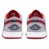 Мужские кроссовки Air Jordan 1 Low Cement Fire Red Серый Черный Цементно-серый 553558060