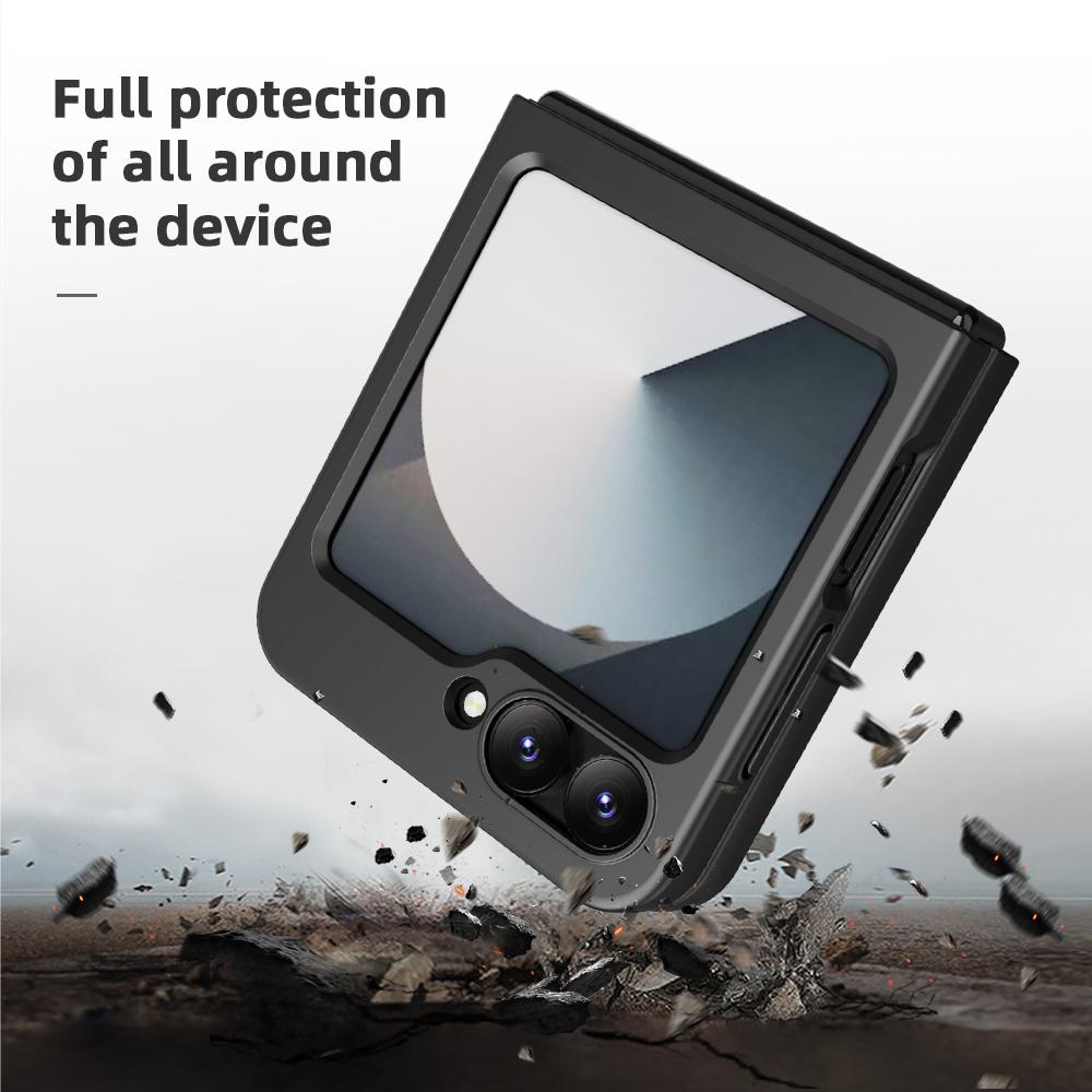 Ударопрочный складной чехол-сумка для Samsung Galaxy Z Flip3 Flip 3 Аксессуары для телефона Держатель с зажимом на ремень