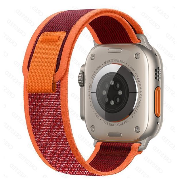 Trail Loop для Apple Watch ремешок 49 мм 44 мм 40 мм 45 мм 41 мм 42 мм 38 42 мм браслет Correa iWatch Ultra series 7 6 5 3 se 8 ремешок