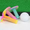 54/65/70 мм красочная резиновая футболка для гольфа Т-образная форма тренировочное поле для гольфа в помещении и на открытом воздухе, держатель для мяча для практики гольфа, тренировочное пособие для гольфа, аксессуары для гольфа, подарки для гольфистов