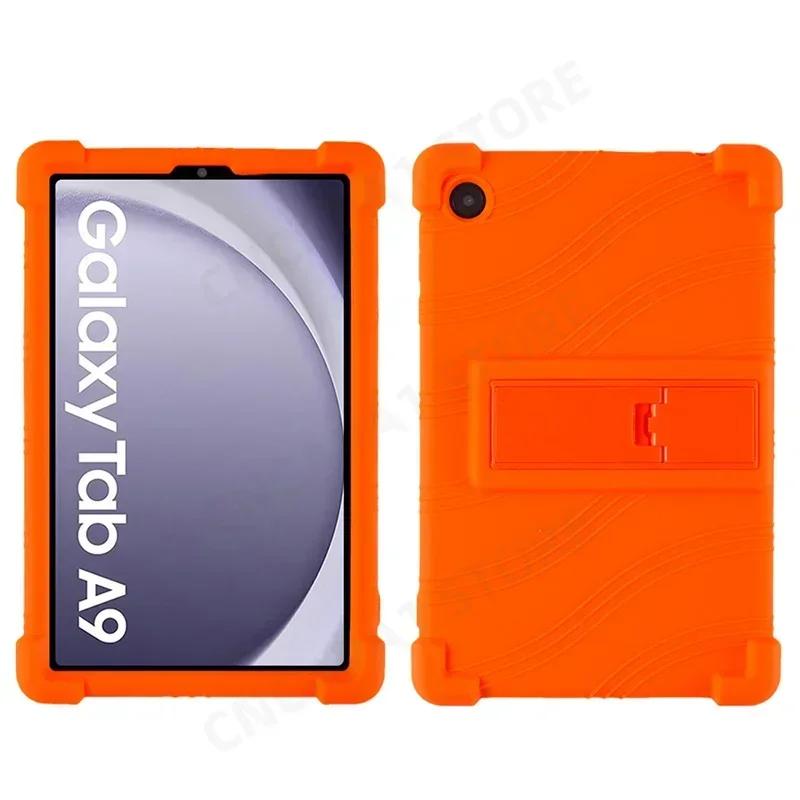 Чехол для планшета Samsung Tab A9 8.7" SM-X110 SM-X115 Мягкий силиконовый противоударный чехол для Galaxy Tab A9+ SM-X210 SM-X215 SM-X216B