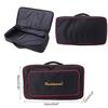 Effects Pedal Board Large Capacity Storage Bag Convenient Anti-Skid Handle Stable Carry Case Electric Guitar Outdoor