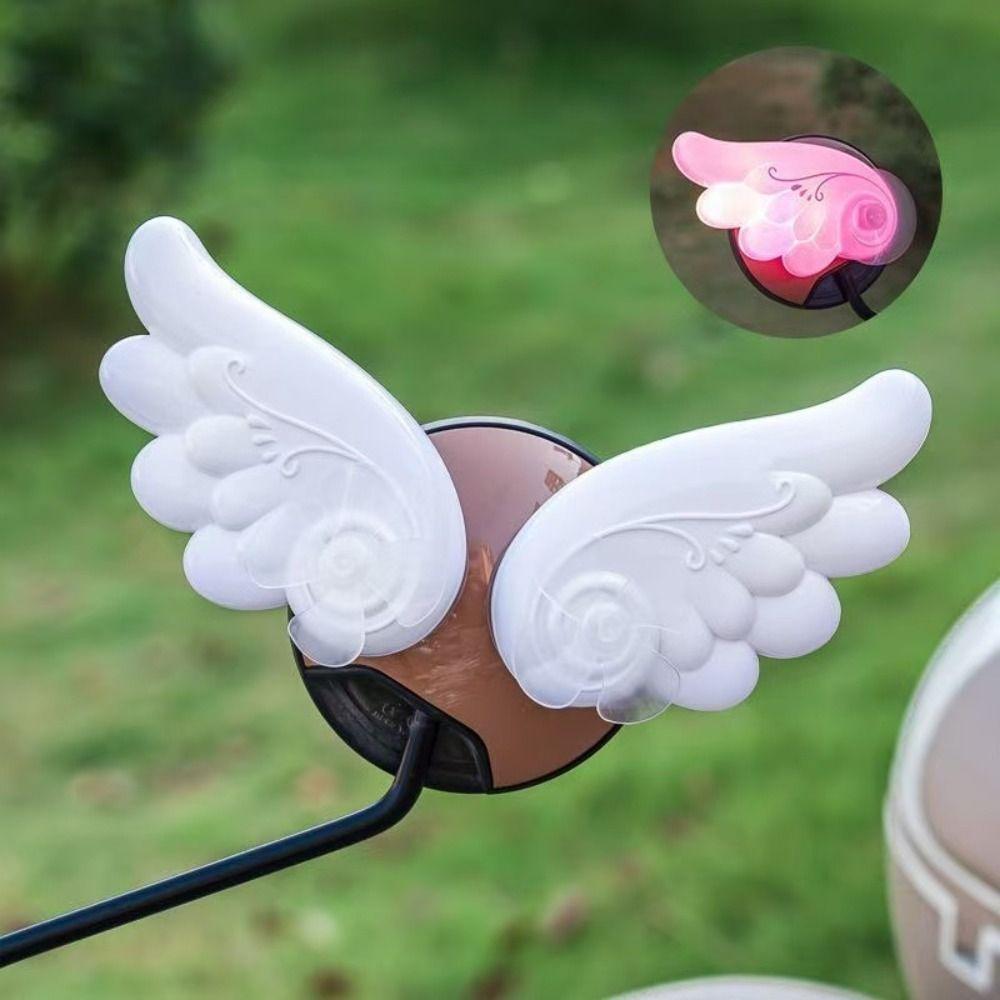 Colorful Lights Motorcycle Decor Accessories Creative Electric Scooter Ornaments  Electric Car