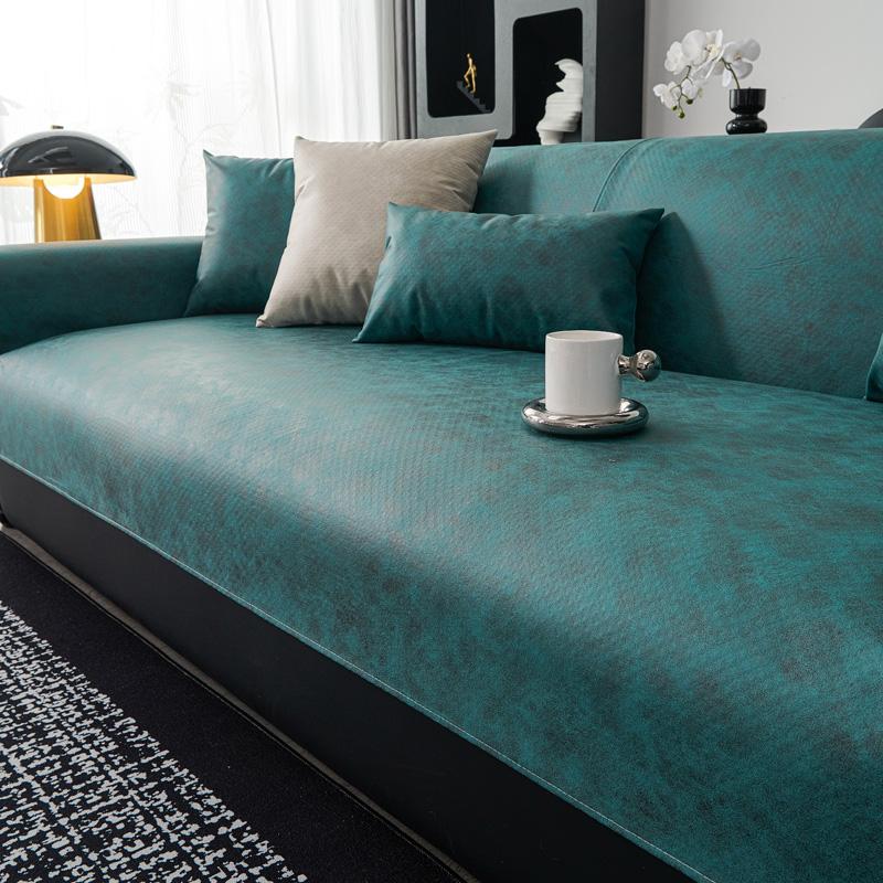 Водонепроницаемый чехол для дивана, однотонный диван для гостиной, подушка для дивана, нескользящая подушка для дивана, подлокотник, комбинированные чехлы, детский коврик для домашних животных