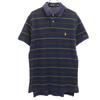Polo by Ralph Lauren Border Pattern Short Sleeve Custom Fit Polo Shirt Men's Used