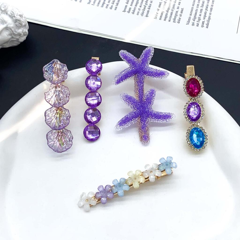 Крутая металлическая шпилька Y2K: Высококачественная горячая девчачья челка с заколкой и головной убор в виде утконоса