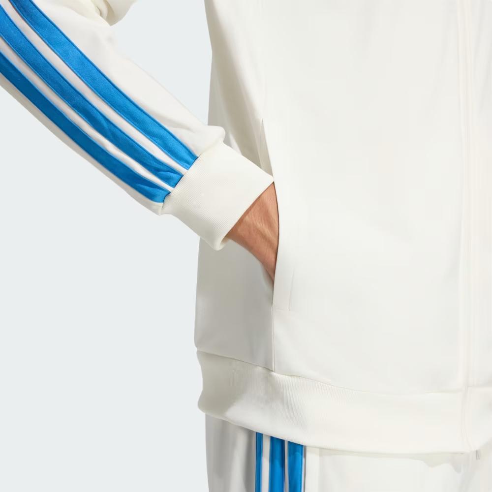 adidas Спортивные куртки Мужские Кремовый Стойка Умеренный Другое KC1383