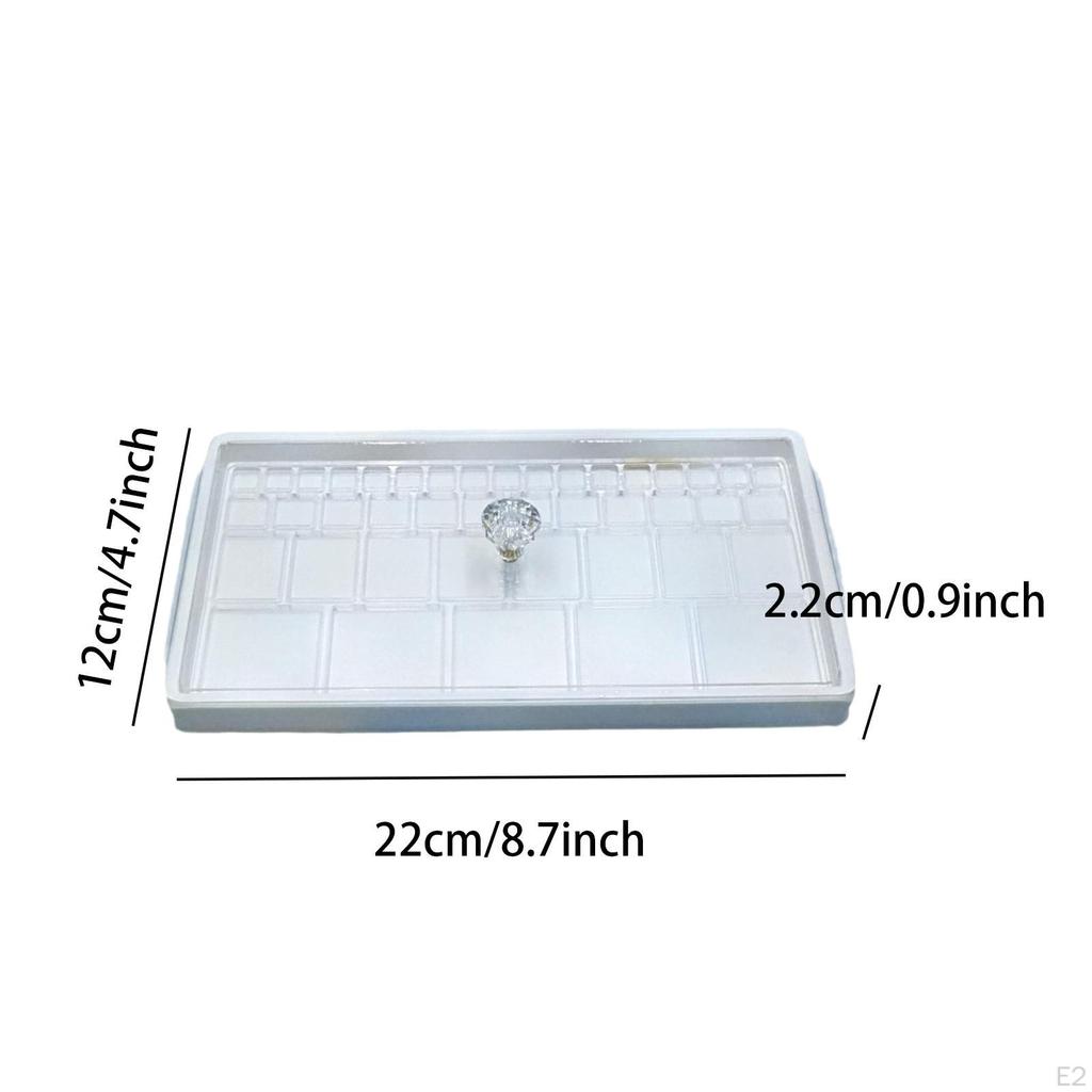 Watch Parts Storage Box Movement Tray Accessories Holder