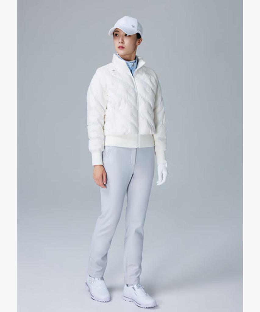 DESCENTE GOLF Женские брюки с bonded-эффектом, зауженные Dq42Wfptob