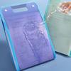 A4 Expanding File Folder with 13 Pockets Handheld Accordion Organizer Clear Cover Portable Document Holder for Students Office Use