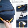 Waterproof Nylon Ski Gear Bag Twin Skis - Unisex 56-75L Outdoor Backpack With Air-Padded Straps