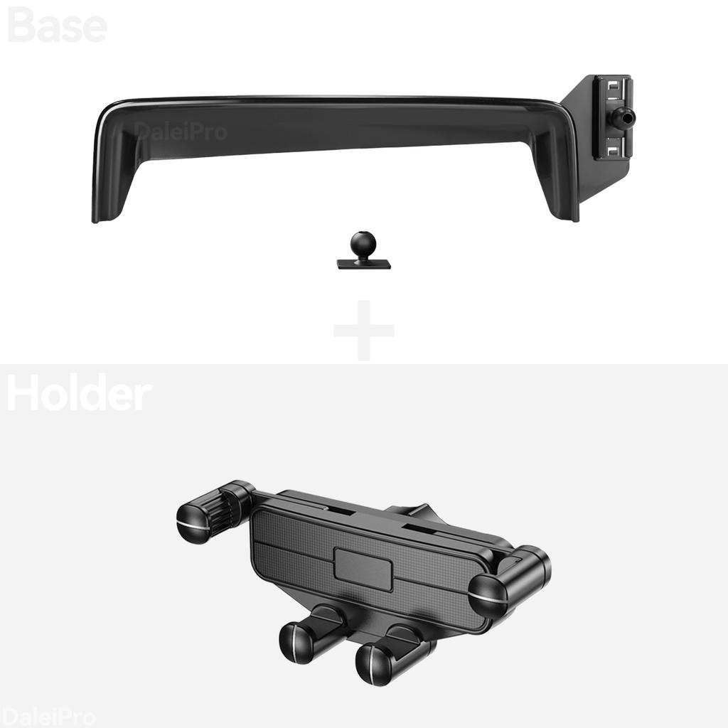 CRF1 For Mercedes-Benz EQE 350 2023-2026 Car Phone Holder Screen Fixed Clip Wireless Charger Custom-fit Phone Screen Base Accessories