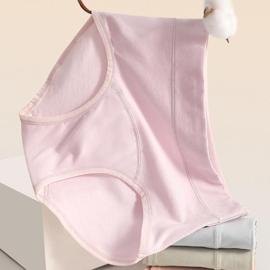 Женское хлопковое нижнее белье со средней талией, не показывающие трусики, дышащие, мягкие, эластичные, полностью закрывающие трусы, бесшовные трусы