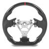 Hydro Dip Carbon Fiber Look Steering Wheel Textured Finish Ergonomic Steering Wheel Replacement for