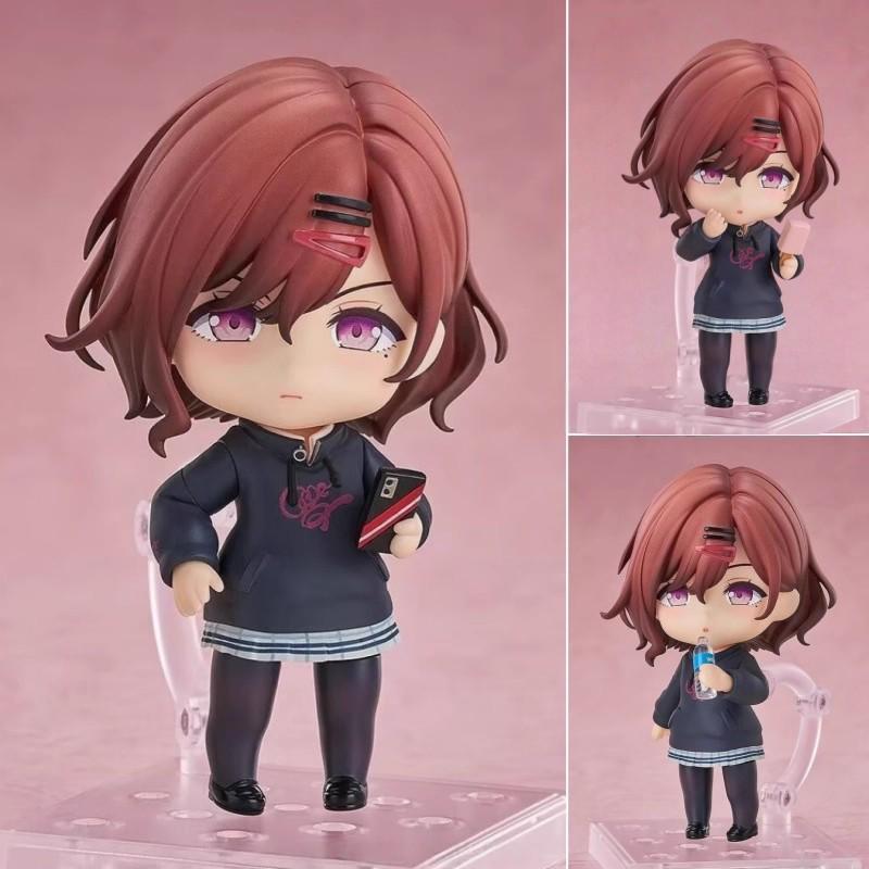 Q Version Anime Girl Figure: Cute, Beautiful, Replaceable Face Toy Ornament - Ideal Birthday Gift