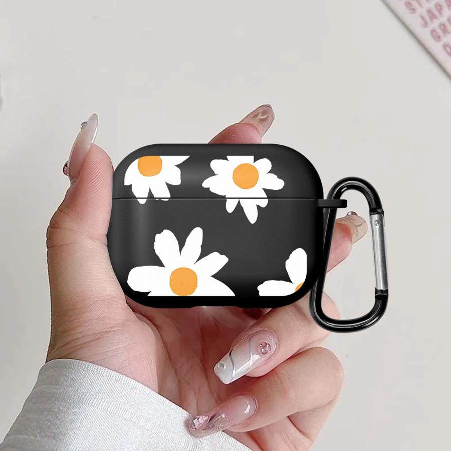 Чехол для наушников Чехол-крышка Для Airpods Pro2 2 1 Pro3 Pro 4 3 Цветок Хризантемы