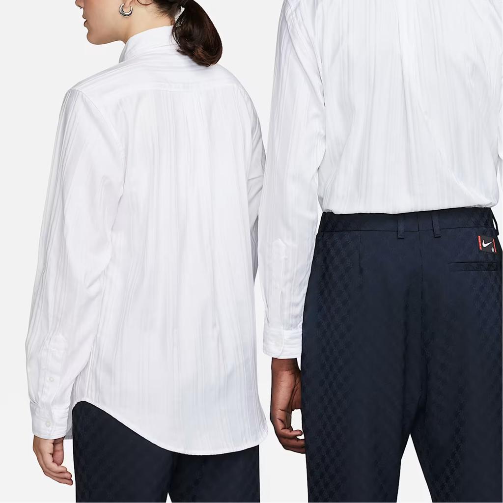 Nike X Martine Rose Dress Shirt White Unisex Tops DV0848-100
