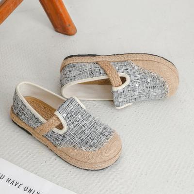 DX60 Блестящие льняные балетки с низким вырезом - издание 2025