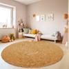 Plush Round Carpet Fluffy Soft Shaggy Rug For Bedroom Chair Mat Bathroom Mat Cute Girl Room Beside Mat 23 Colors Home Decoration