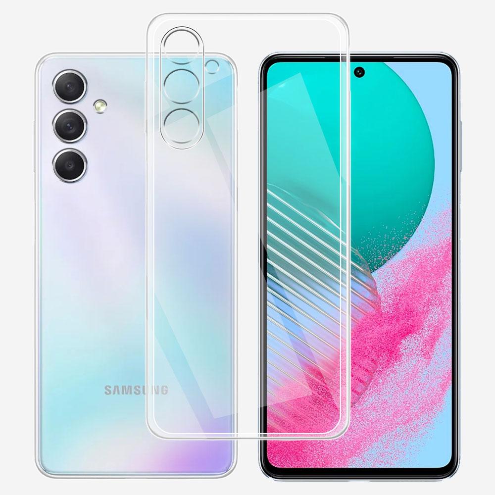 Ультратонкий прозрачный силиконовый мягкий чехол для Samsung Galaxy A55 A35 A25 A15 A54 A34 A24 A14 5G прозрачная задняя крышка тонкий корпус 24