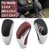 Compatible Leather Gear Shift Knob for Mazda 3/5/6 Manual Transmission