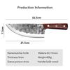 Handmade Stainless Steel Kitchen Chef Knife Meat Cleaver Knife Fruit Vegetable Slicing Cutter Tool