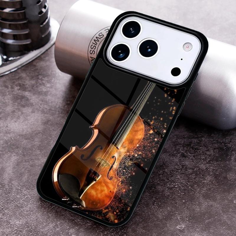 Элегантные скрипки смычок ноты чехол для телефона для iPhone 17 16 15 14 13 12 11 Pro Max Plus 17Air мягкий силиконовый чехол