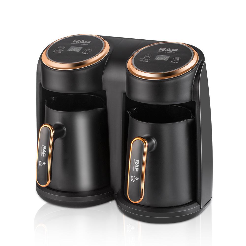 Турецкая кофейная турка европейского стандарта - Портативная кофеварка и чайник на две чашки для дома и офиса