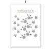 Cartoon Dinosaur Numbers Alphabet Jurassic Dino Nursery Posters Print Canvas Painting Wall Art Picture Baby Kids Room Home Decor