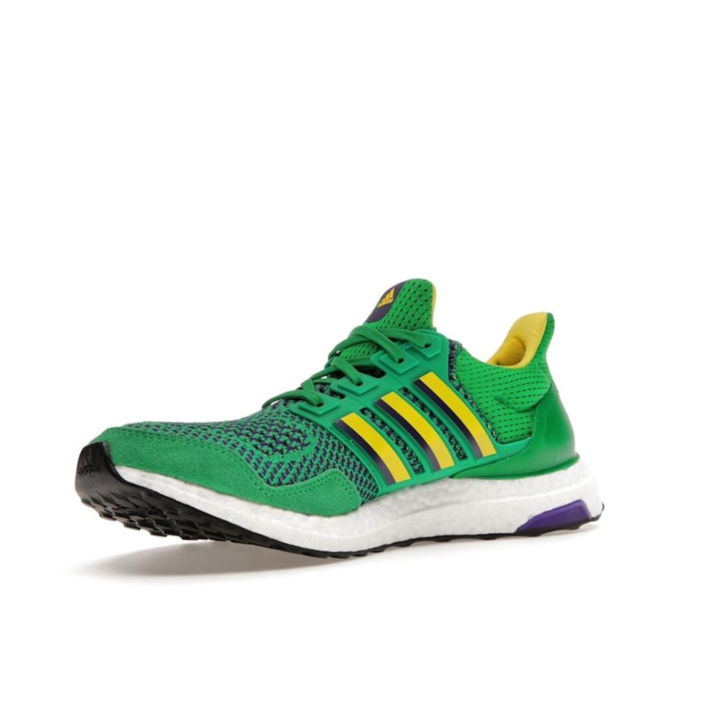 Disney x adidas UltraBoost 1.0 DNA Могучие утята - Район 5 Унисекс Кроссовки Зеленый Командно-зеленый Ярко-желтый GV8814