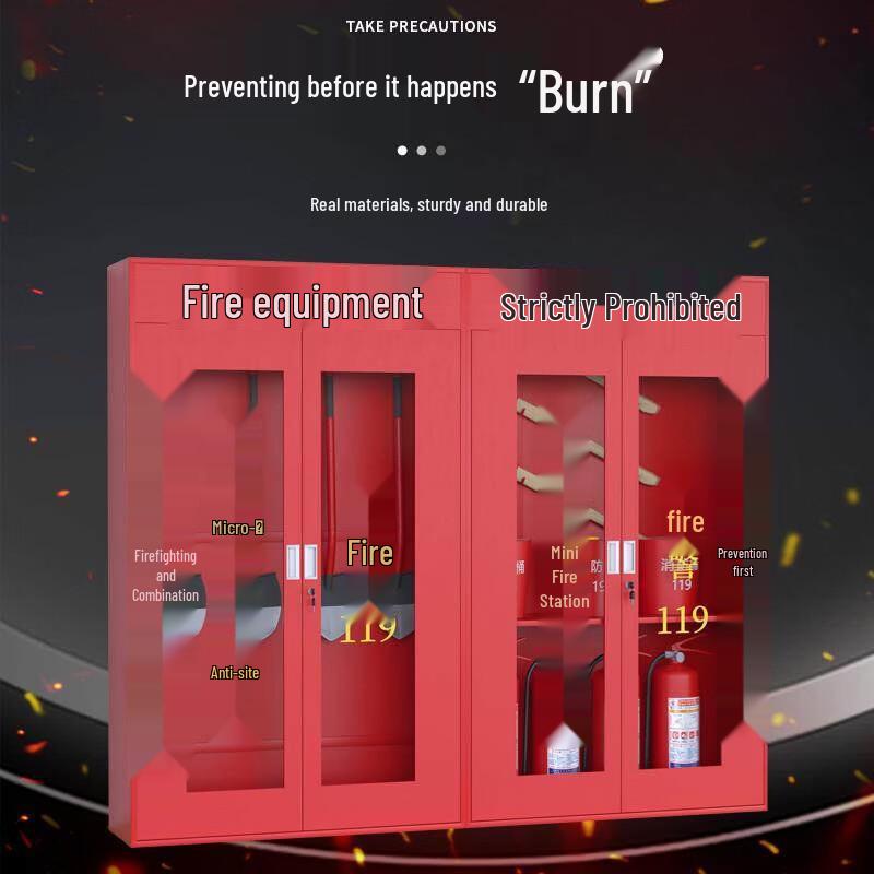 Construction Site Emergency Fire Equipment Cabinet