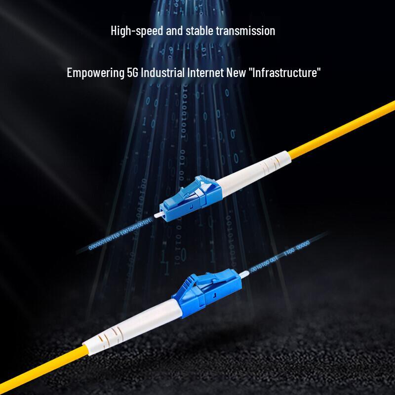 HAILE Single-Mode 12-Core LC-LC Fiber Optic Patch Cable