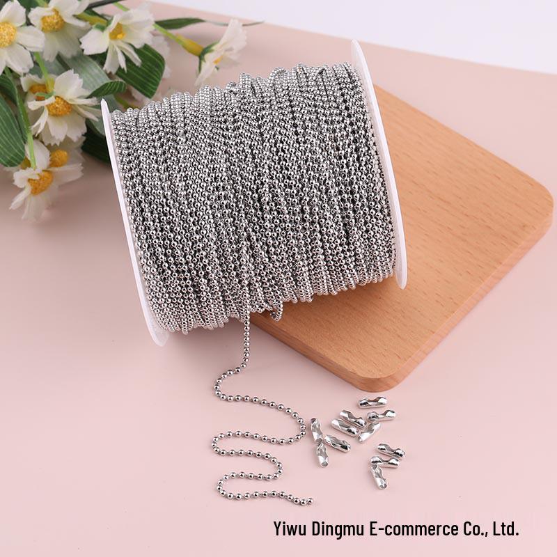 Рулон шариковой цепочки 2,4 мм для рекламы или маркировки