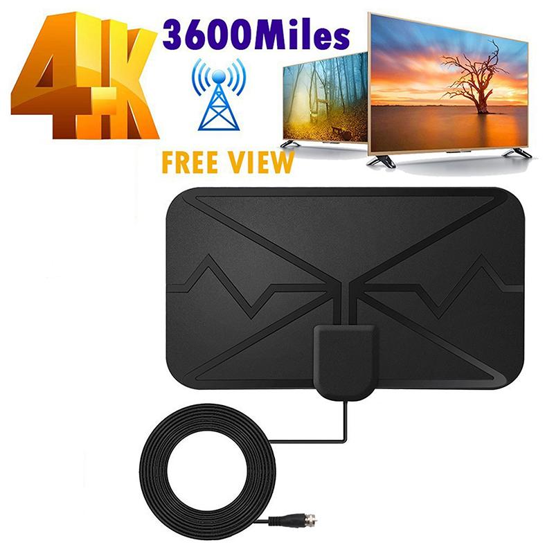 Smart TV антенна 4K цифровая телевизионная антенна 25 дБ цифровая Dvb-T2 1080P антенна с усилителем для автодомов лодок кемпинга