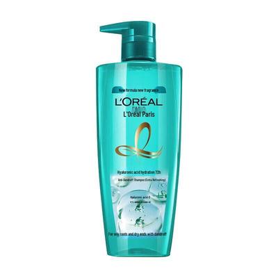 Шампунь L'Oréal против перхоти с гиалуроновой кислотой и чайным деревом