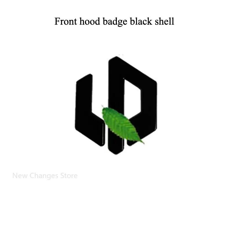 For Leapmotor Lafa‑5(B05) Front Bonnet Badge Rear Trunk Letter Emblem Black Warrior Personalized 3D Badge Upgrade Accessories