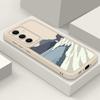 Чехол с узором "Горный пейзаж" для Samsung Galaxy A57 A37 A17 A56 A16 A36 A55 A15 A14 A26 A54 A35 Мягкий ТПУ Силиконовый Чехол для Телефона