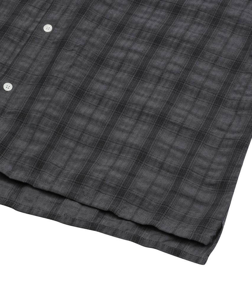 MUCENT Dant Check Short Sleeve Shirt Unisex