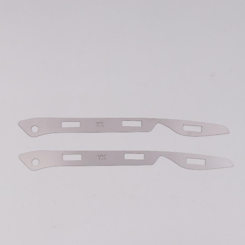 2Pcs Front Bumper Repair Metal Plate Buckle Broken Opening Rotten Buckle Repairer Bracket For Jade 2013-2020