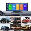 Eaglerich Navigation Car Audio Wireless Carplay Android Auto 10-дюймовый сенсорный экран автомобильный мультимедийный плеер динамик и Bluetooth5.0/Mirror Link/FM/TF/AUX