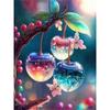 DIY Diamond Painting Cherry Cross Stitch Kit Mosaic Art Diamond Painting Full Circle/Square Diamond Home Decoration