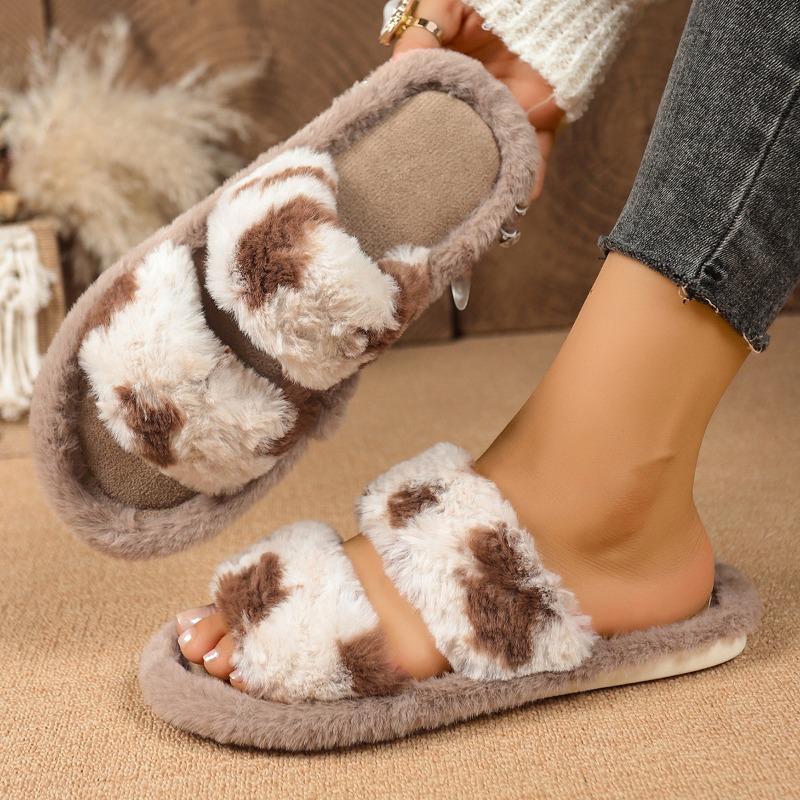 Fashion 2025 Hot Sale of The Season New Women's Slippers Fashionable Outdoor Wearable  Cotton Slippers for Autumn Winter Slippers